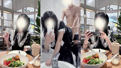 公园卫生间后入制服美女